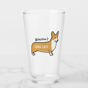 Pembroke Welsh Corgi gepersonaliseerd Hondenliefhe Glas