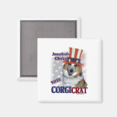 Pembroke Welsh Corgi Gifts Magneet (Voorkant / Achterkant)