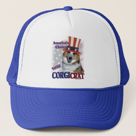 Pembroke Welsh Corgi Gifts Trucker Pet (Voorkant)