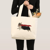 Pembroke Welsh Corgi Grote Tote Bag (Voorkant (product))