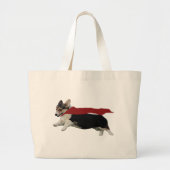 Pembroke Welsh Corgi Grote Tote Bag (Voorkant)