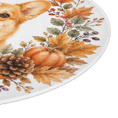 Pembroke Welsh Corgi Herfst Snijplank (Hoek)