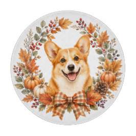 Pembroke Welsh Corgi Herfst Snijplank