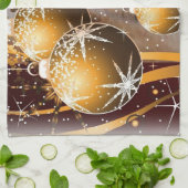 Pembroke Welsh Corgi Holiday Kitchen Towelen Theedoek (Gevouwen)