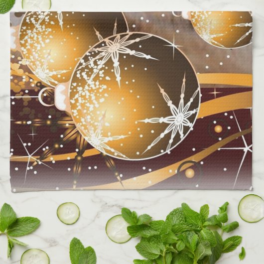 Pembroke Welsh Corgi Holiday Kitchen Towelen Theedoek (Gevouwen)