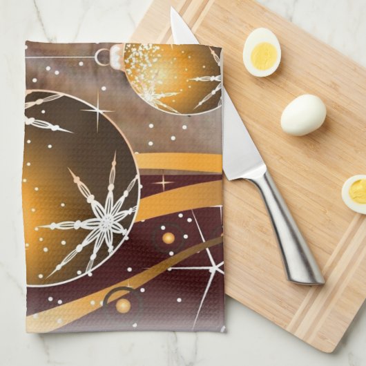 Pembroke Welsh Corgi Holiday Kitchen Towelen Theedoek (Quarter Fold)