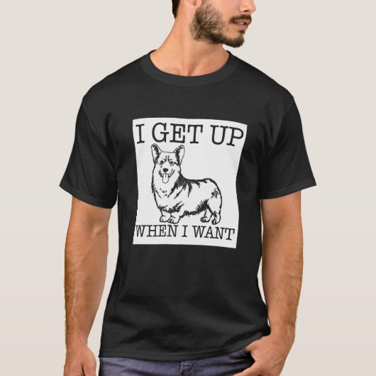 Pembroke Welsh Corgi hond 1 T-shirt (Voorkant)