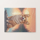 Pembroke Welsh Corgi hond Legpuzzel (Horizontaal)