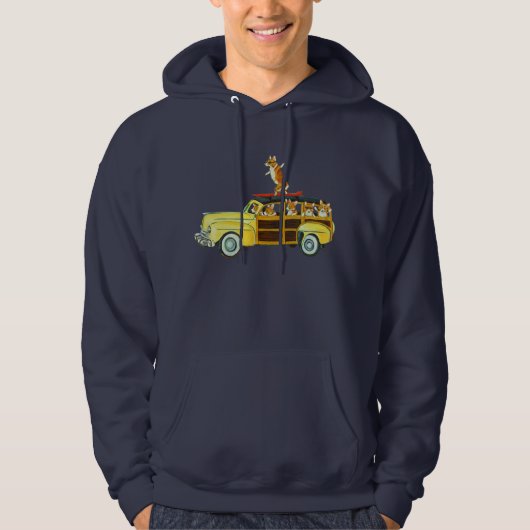 Pembroke Welsh Corgi Hoodie (Voorkant)
