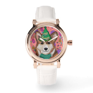 PEMBROKE WELSH CORGI HORLOGE