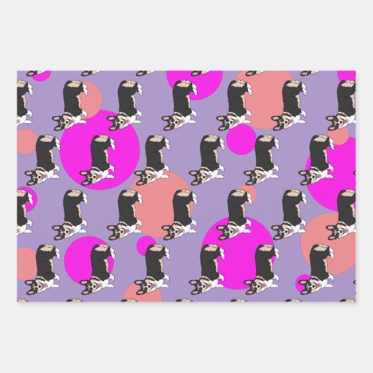 Pembroke Welsh Corgi   Inpakpapier Vel (Voorkant)