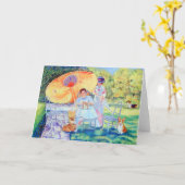 Pembroke Welsh Corgi Kaart (Gele Bloem)