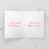 Pembroke Welsh Corgi KerstKaart Feestdagen Kaart (Binnen)