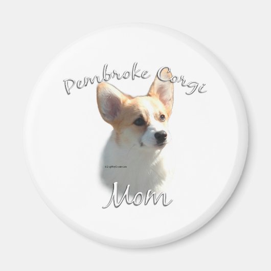 Pembroke Welsh Corgi Ma 2 Magneet (Voorkant)