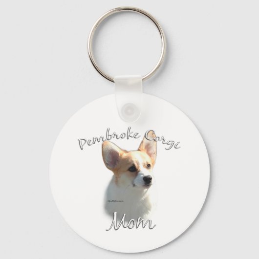 Pembroke Welsh Corgi Ma 2 Sleutelhanger (Voorkant)