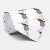 Pembroke Welsh Corgi Ma 2 Stropdas (Opgerold)