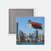 pembroke welsh corgi magneet (Voorkant / Achterkant)