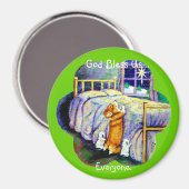 Pembroke Welsh Corgi Magnet (Voorkant / Achterkant)