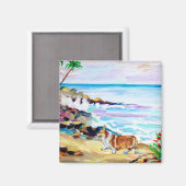 Pembroke Welsh Corgi Magnet (Voorkant / Achterkant)