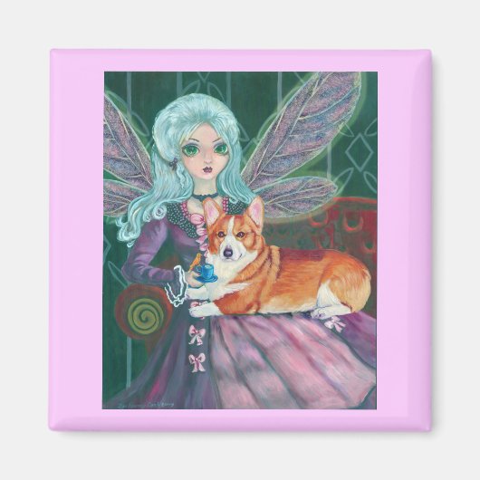 Pembroke Welsh Corgi Magnets Magneet (Voorkant)