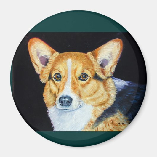 Pembroke Welsh Corgi Magnets Magneet (Voorkant)