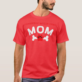 Pembroke Welsh Corgi Mam Hondenras Hondenliefhebbe T-shirt