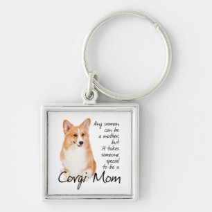 Pembroke Welsh Corgi Mam Sleutelhanger