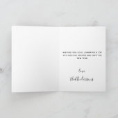 Pembroke Welsh Corgi Merry Christmas Trendy Hond Feestdagen Kaart (Binnen)