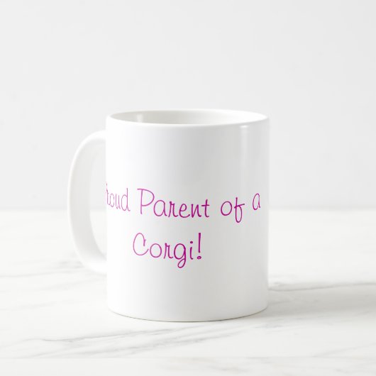 Pembroke Welsh Corgi Mokken (Voorkant links)