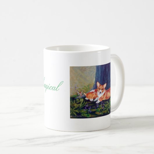 Pembroke Welsh Corgi Mokken (Voorkant rechts)