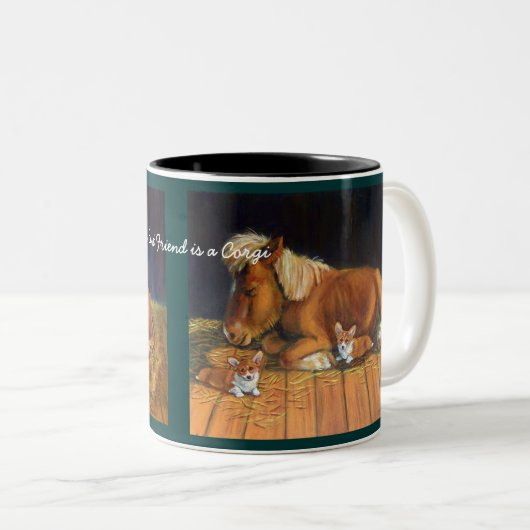 Pembroke Welsh Corgi Mokken (Voorkant rechts)