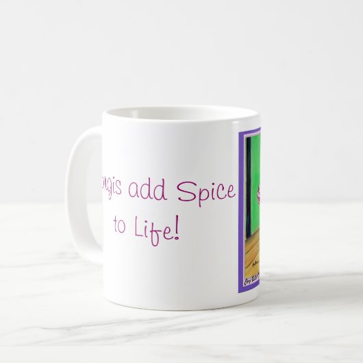 Pembroke Welsh Corgi Mokken (Voorkant links)