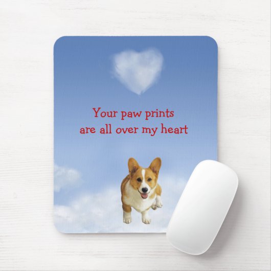 Pembroke Welsh Corgi Mousepad Muismat (Met muis)