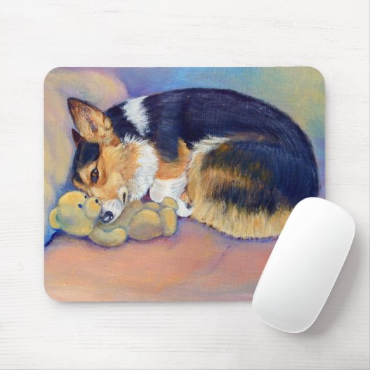 Pembroke Welsh Corgi Mousepad Muismat (Met muis)