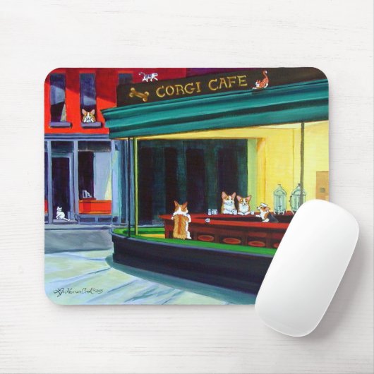 Pembroke Welsh Corgi Mousepad Muismat (Met muis)