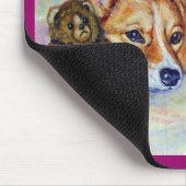 Pembroke Welsh Corgi Mousepad Muismat (Hoek)