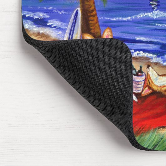 Pembroke Welsh Corgi Mousepad Muismat (Hoek)