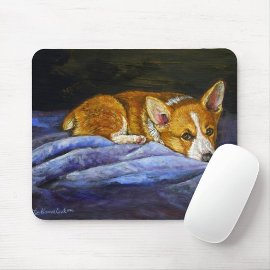 Pembroke Welsh Corgi Mousepad Muismat (Met muis)