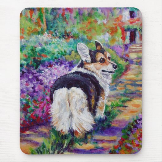 Pembroke Welsh Corgi Mousepad Muismat (Voorkant)