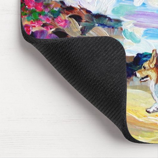 Pembroke Welsh Corgi Mousepad Muismat (Hoek)