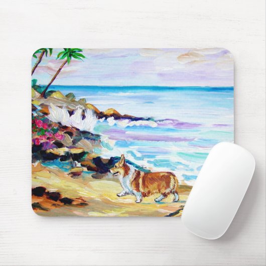 Pembroke Welsh Corgi Mousepad Muismat (Met muis)