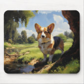 Pembroke Welsh Corgi Muismat (Voorkant)