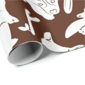 Pembroke Welsh Corgi naadloos patroon Cadeaupapier (Rol Hoek)