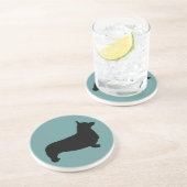 Pembroke Welsh Corgi Onderzetters (Zijkant)