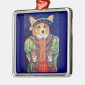 Pembroke Welsh Corgi Ornament Square Premium (Links)
