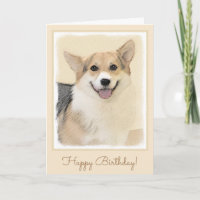 Pembroke Welsh Corgi Painting - Originele Dog Art