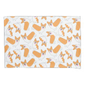 Pembroke Welsh Corgi Pattern Kussensloop (Voorkant)