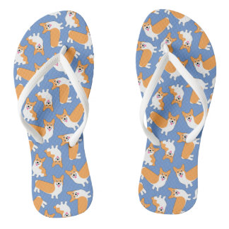 Pembroke Welsh Corgi Pattern Teenslippers