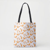 Pembroke Welsh Corgi Pattern Tote Bag (Voorkant)