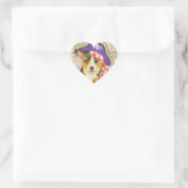Pembroke Welsh Corgi Pirate Hart Sticker (Tas)